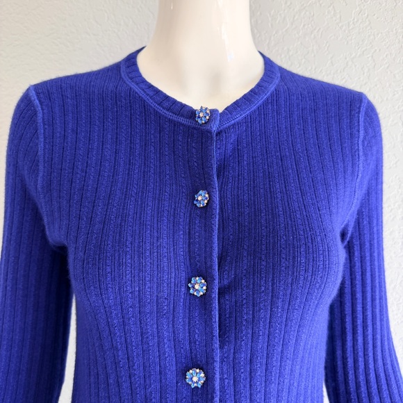 Marc Jacob royal blue cashmere silk Sweater